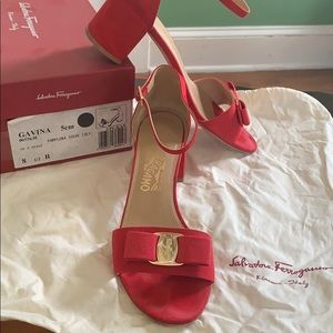 Salvatore Ferragamo block sandal